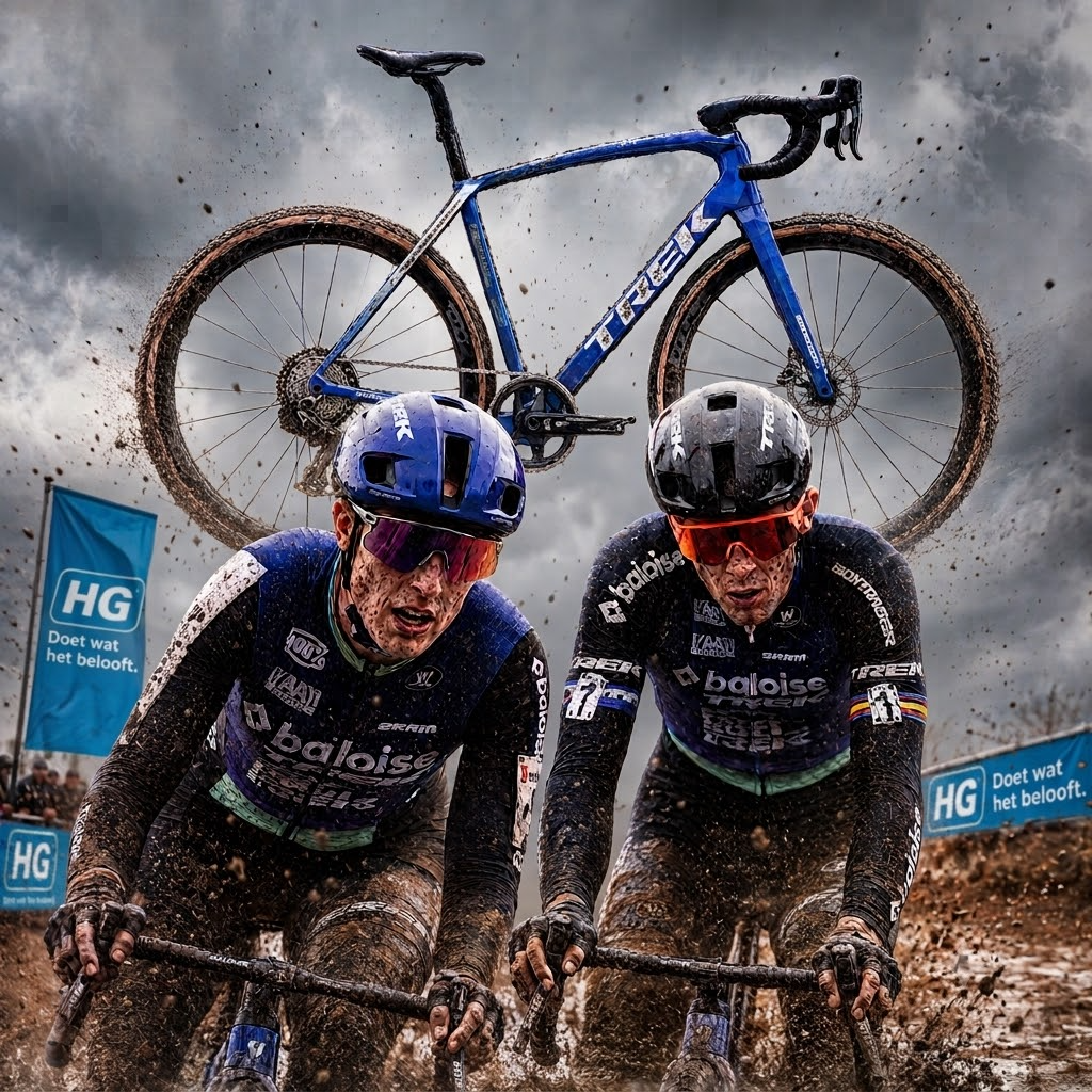 Twee wedstrijdfietsen